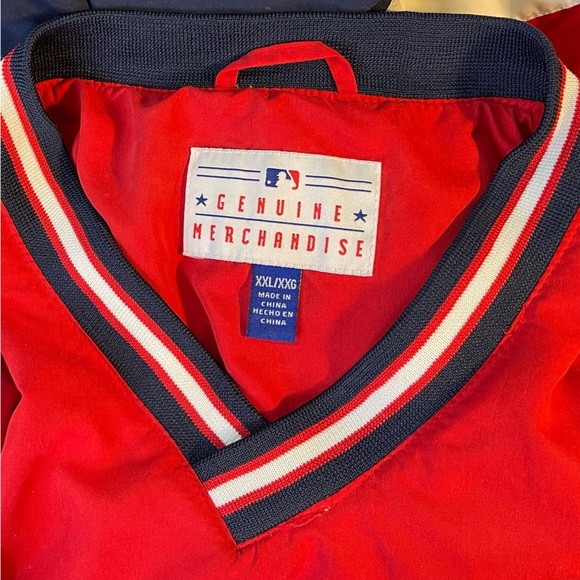 MLB Genuine Merchandise St. Louis Cardinals Pullover Side Zip Windbreaker XXL - Picture 3 of 7